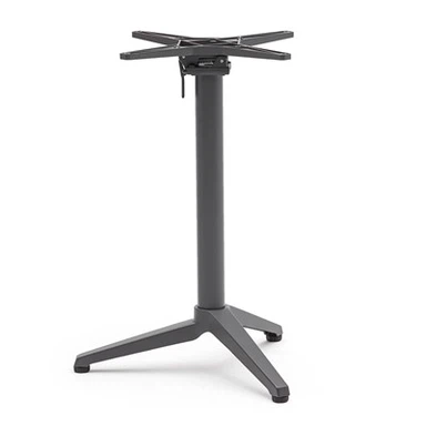 थ्री लेग फ्लिपटेबल एल्युमीनियम बेस