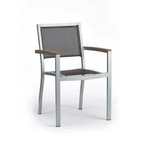 आउटडोर सार्वजनिक रेस्तरां फैब्रिक कुर्सियाँ